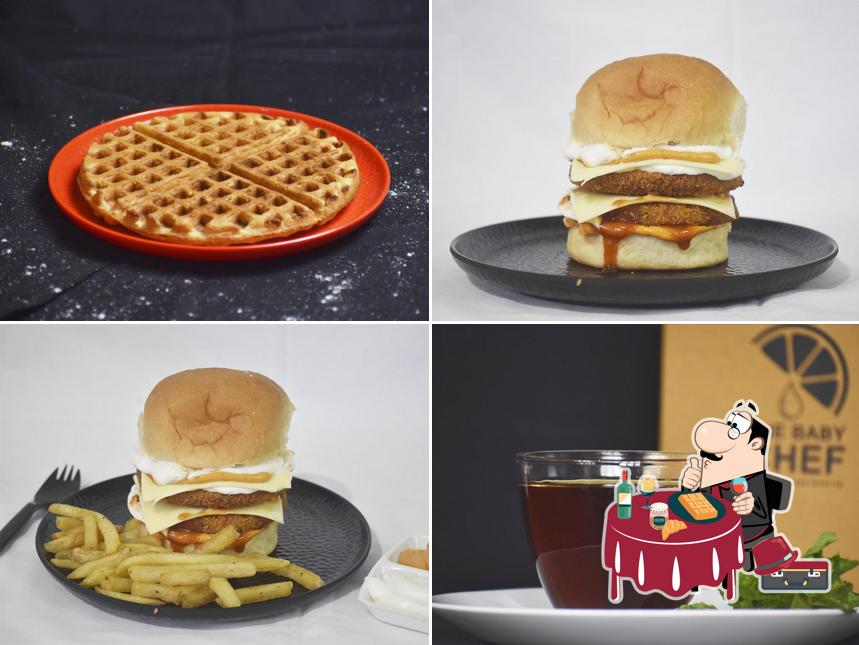 Waffles at THE BABY CHEF