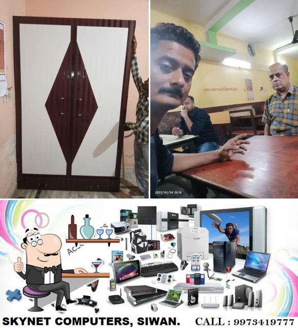 The interior of Vishwanath Hotel