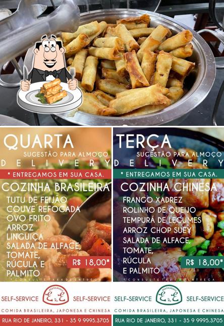 Rolinho primavera em Restaurante E&E