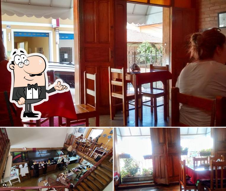 O interior do Restaurante Melhor Hora
