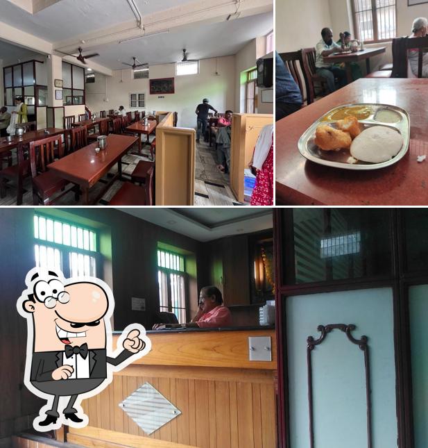 The interior of Sri Krishna Café