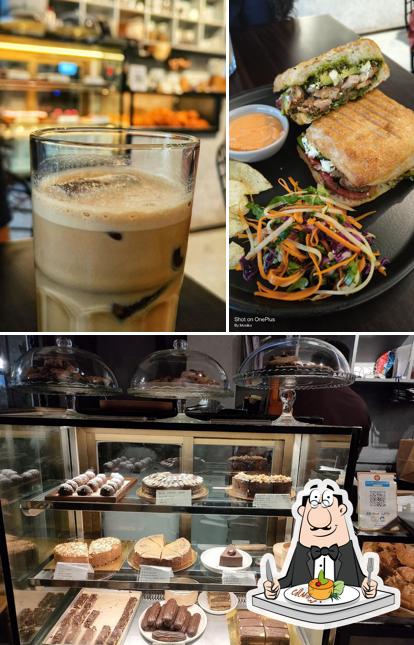 The restaurant's food and beverage