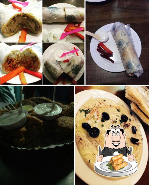 Spring rolls at Carter’s Blue Restaurant