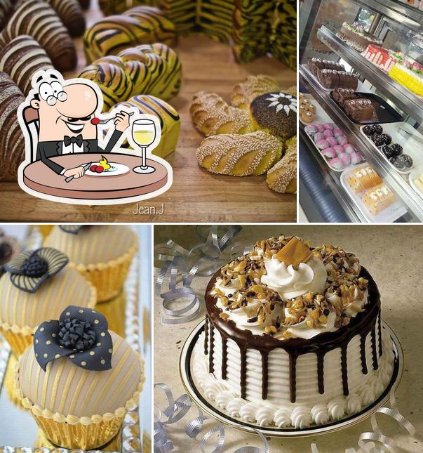 Food at Aroma Bakery