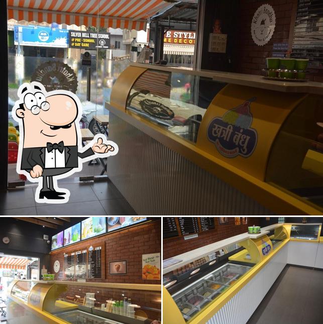 The interior of Khatri Bandhu Pot Ice-Cream and Mastani