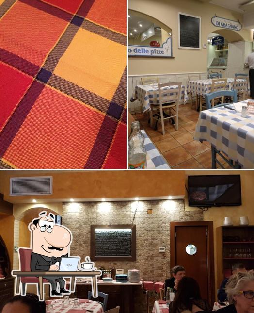 Gli interni di Pizzando Grigliando - da Ciro