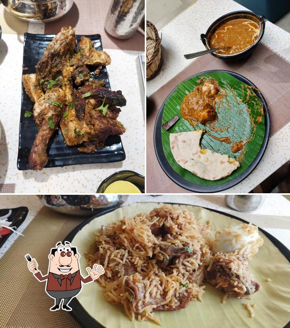 Meals at Aasife Biriyani Trichy