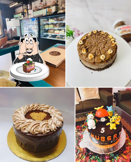 Chocolate cake at DJlecious Cake Shop