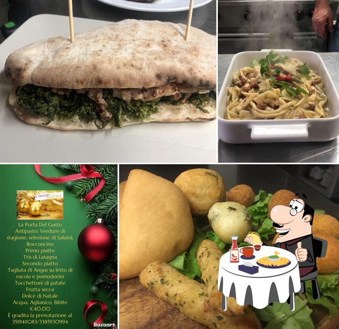 Prenditi un hamburger a La Porta Del Gusto