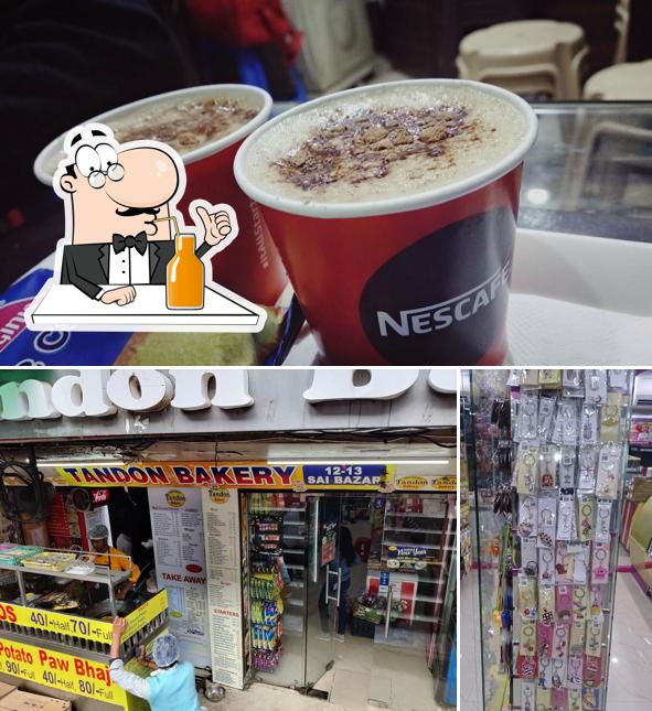 Enjoy a drink at Tandon Bakery
