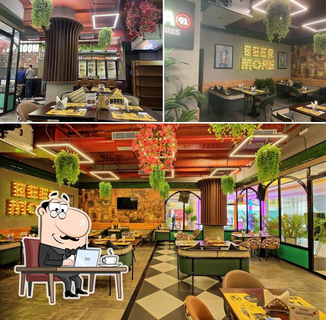 Check out how The Beer Café looks inside