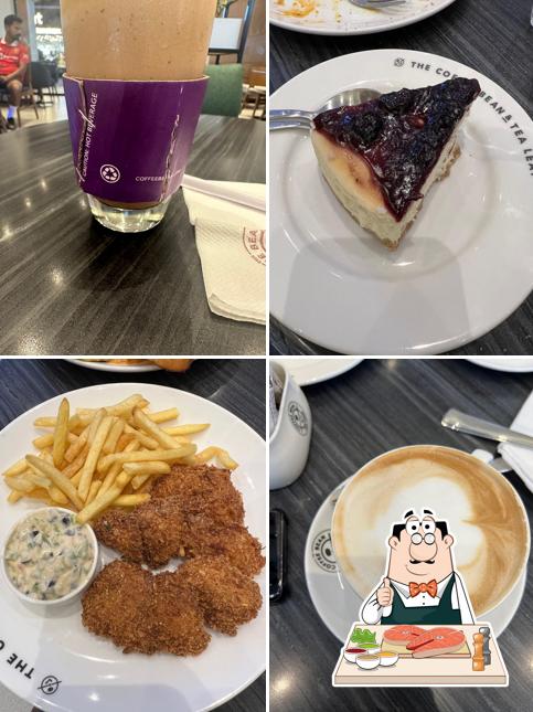 Fish and chips at The Coffee Bean & Tea Leaf