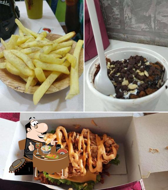 Food at The Lassi Shop