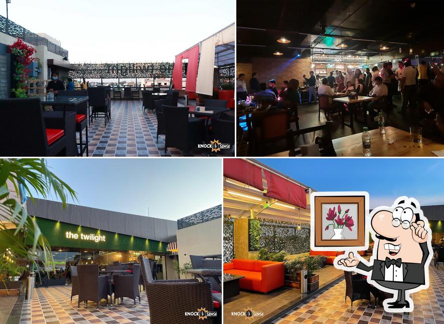 The interior of The Twilight Kitchen And Bar