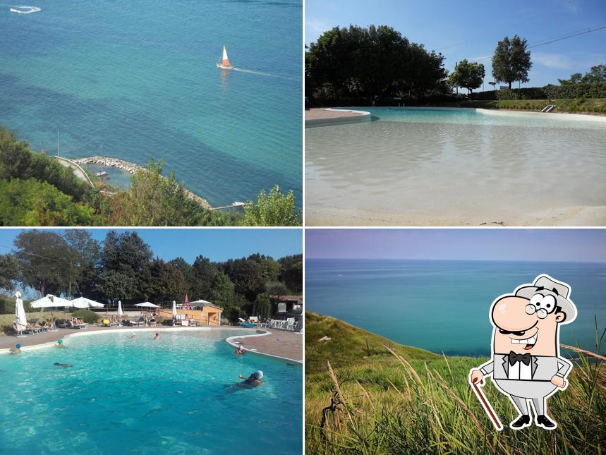 Puoi goderti l'aria fresca dal dehors di Camping Paradiso