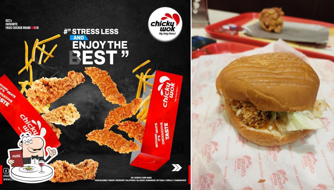 Food at ChickyWok Kolenchery