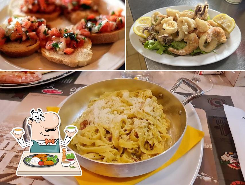 Calamari fritti al L’arte del pizzaiuolo di Marcello ricci