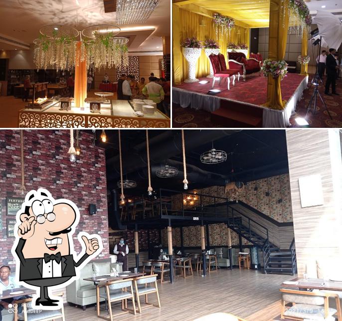 The interior of The Golden Iris