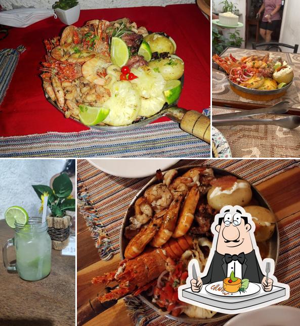 Comida em Restaurante O Beco