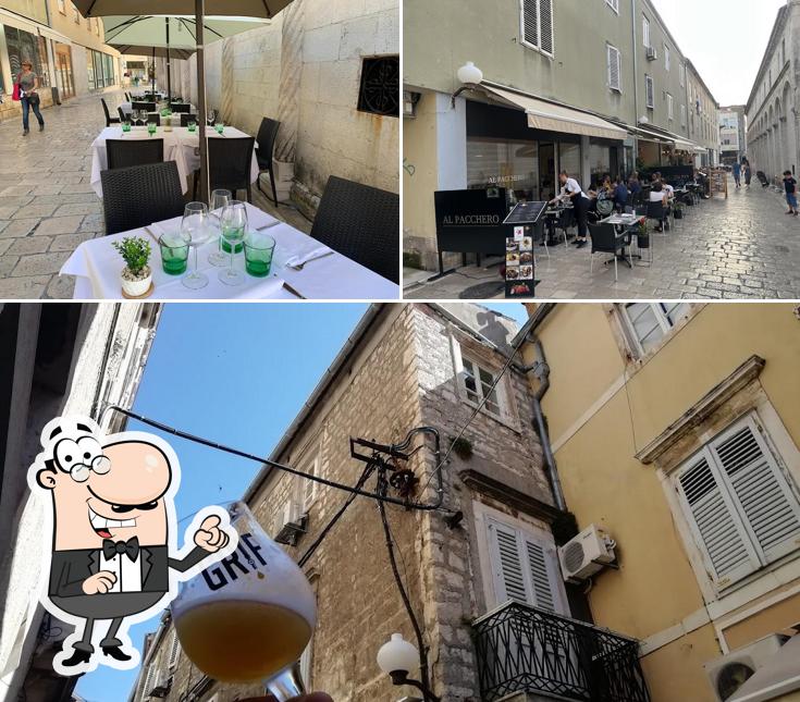 Gli interni di Al Pacchero