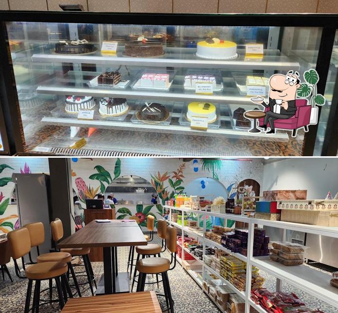 The interior of Shri Mohan Sweets and Restaurant