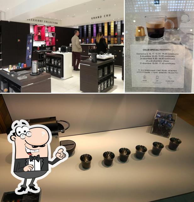 Gli interni di Boutique Nespresso