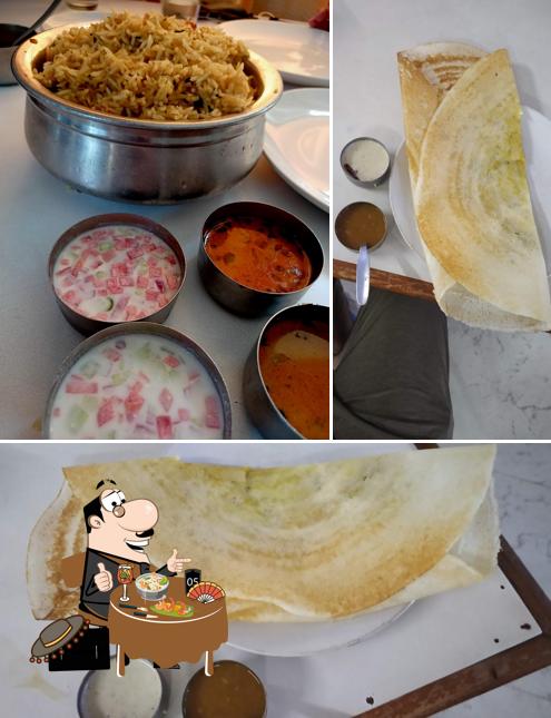 Food at Indian coffee house