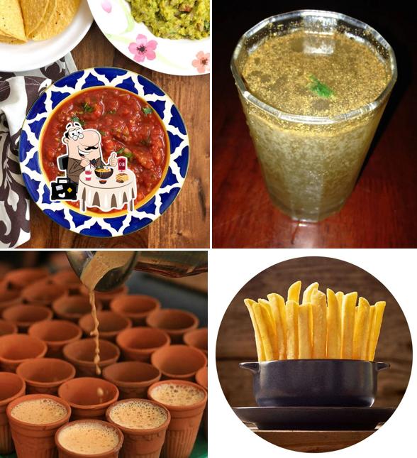 Food at Kulhar Chai