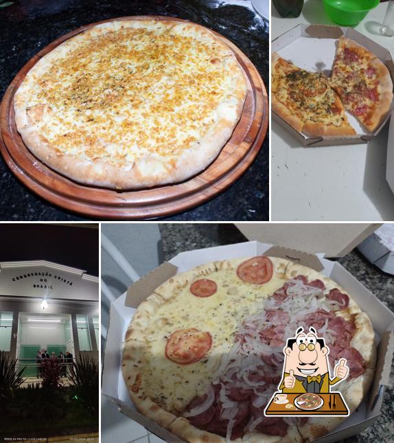 No Pizzaria top 1 Eldorado, você pode desfrutar de pizza