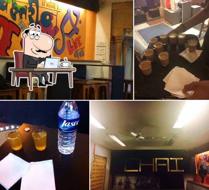 Check out how Indore Chai Company looks inside