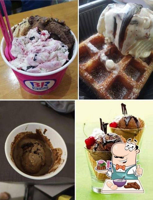 Baskin Robbins - Ice Cream Desserts provides a selection of sweet dishes