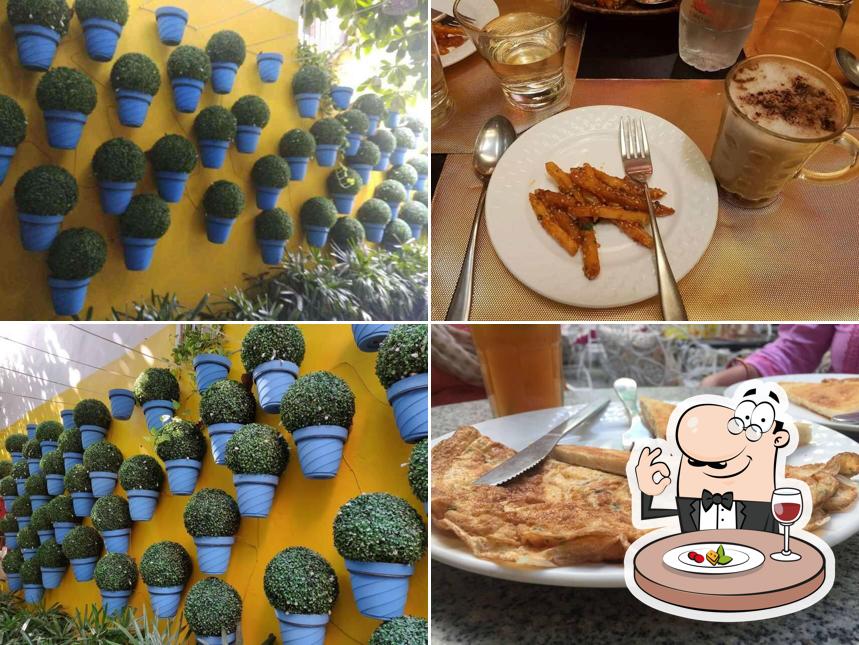 Food at Cappuccino Blast Mall Avenue