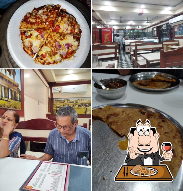 Get pizza at Chandan Shree Veg Restaurant