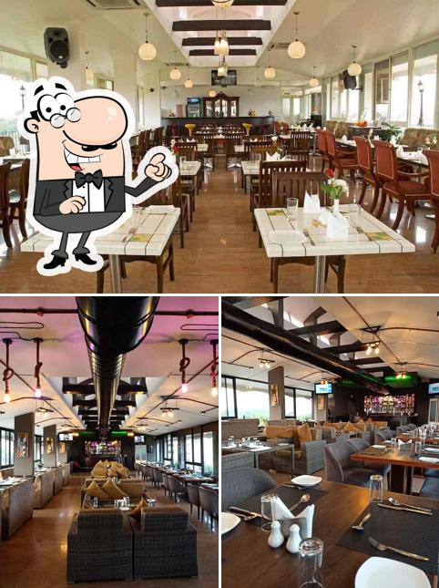 The interior of KR inn, Krishnarajapuram