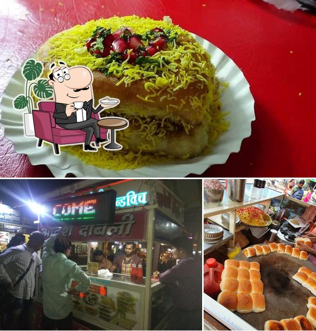 Among different things one can find interior and seo_images_cat_78 at Aadarsh Dabeli & Sandwich