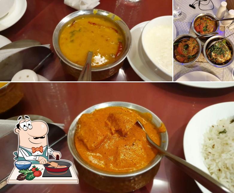 Chicken curry at Crescent Resort