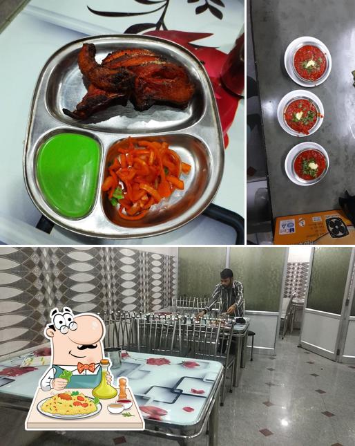 The restaurant's food and interior