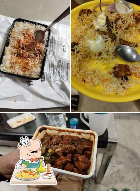 The restaurant's food and beverage