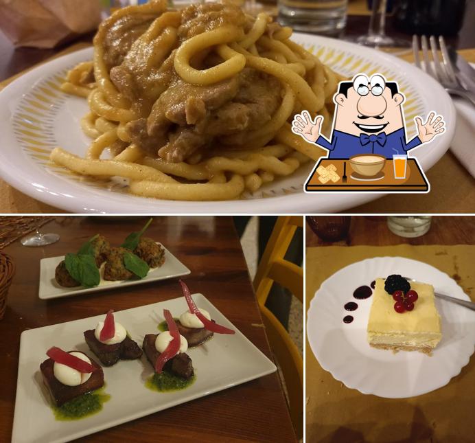 La cibo e bevanda del ristorante