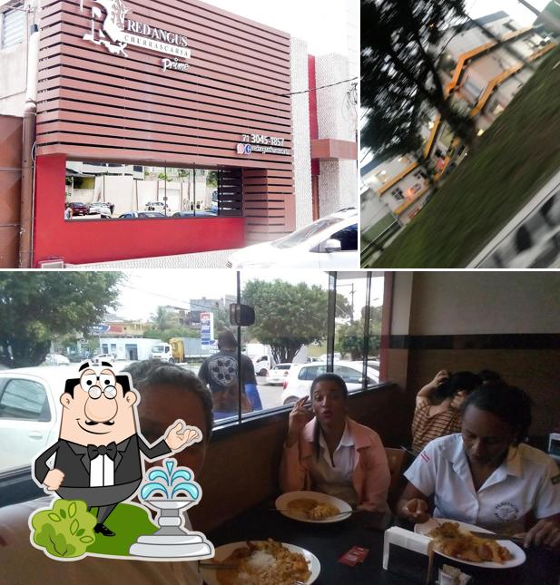 O exterior do Red Angus Churrascaria