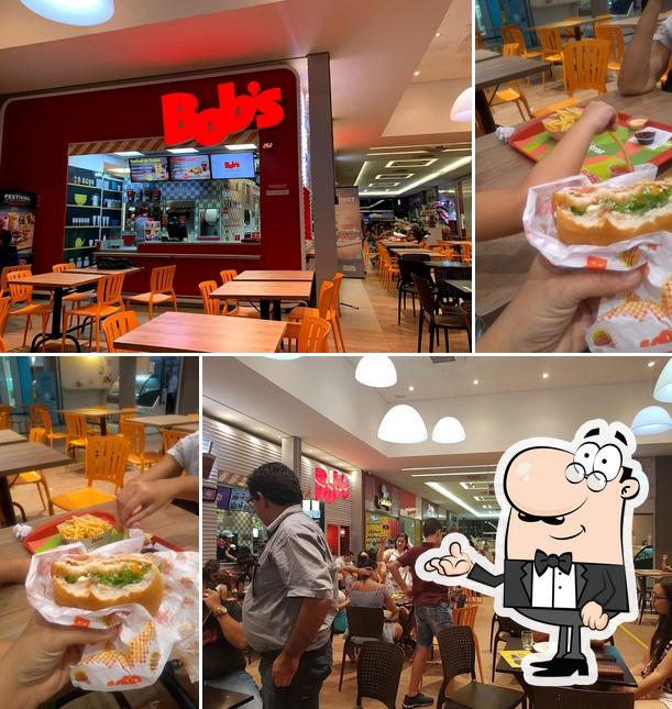 O interior do Bob's Burger - Shopping Pátio Cidade