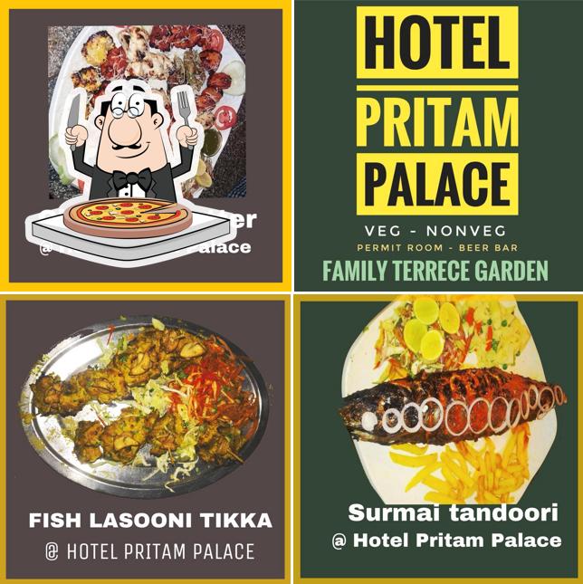 Get pizza at Hotel Pritam Palace