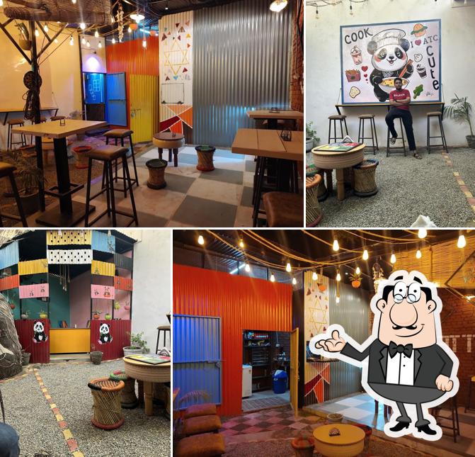 The interior of Anav Tree Cafe, ATC