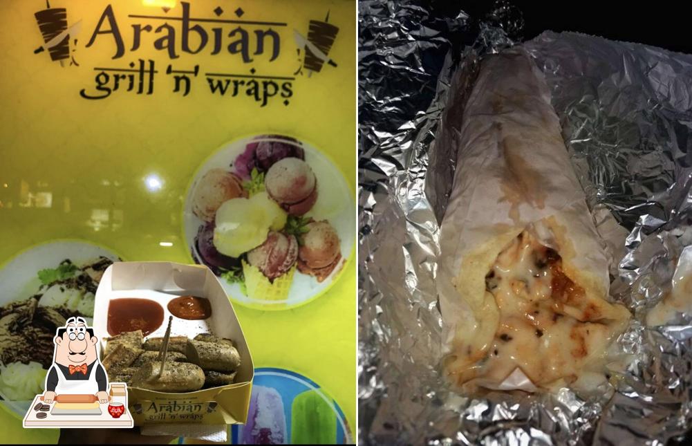 Arabian Grill n Wraps serves a variety of desserts