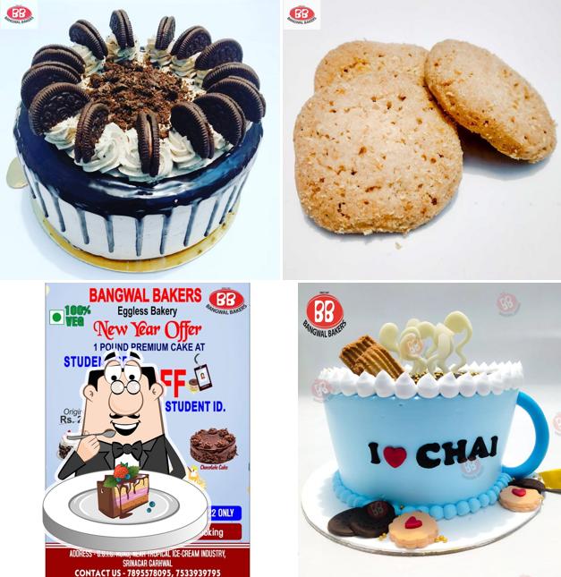 Chocolate cake at Bangwal Bakers