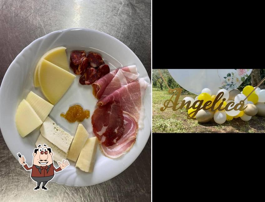 Platti al Agriturismo L'Ulivo