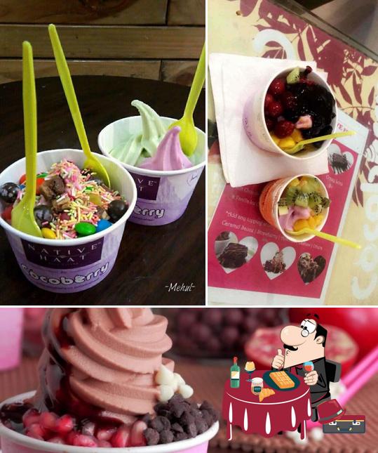 Order the sweet dishes