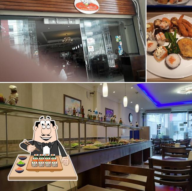 No Xin Kee Grill, você pode conseguir sushi