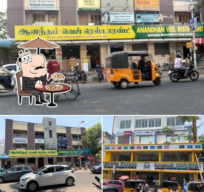 Enjoy the view outside Anandham grand Restaurant