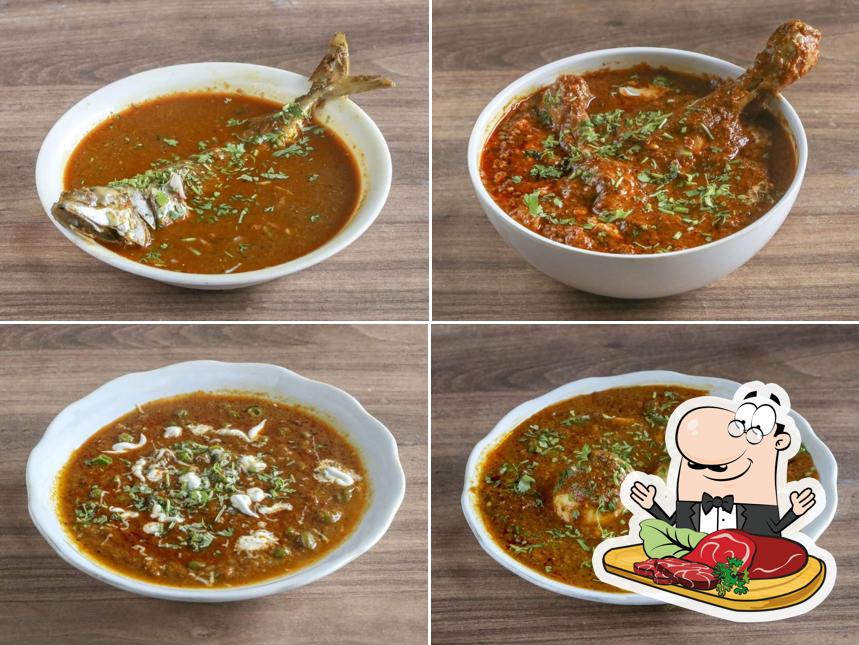 Hotel Prakash Lunch Home provides meat dishes